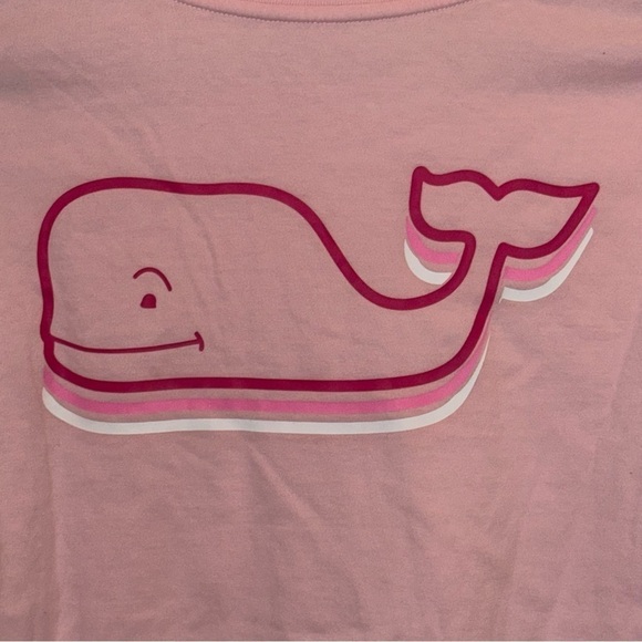 Vineyard Vines Graphic Pocket Long Sleeve T-shirt Whale Logo Women’s Extra Small - Picture 2 of 9